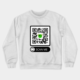 Weeny, scan me. Crewneck Sweatshirt